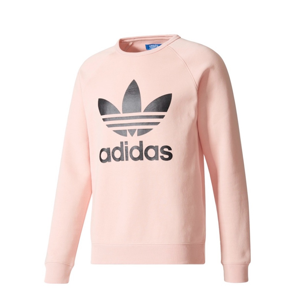 Adidas Originals Trefoil Pink Sweatshirt Size Medium